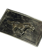 Load image into Gallery viewer, SOLD - Vintage Running Horse Belt Buckle | Silver-Tone Western Buckle - Lisa Lassi