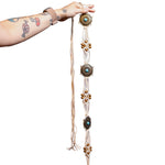 Load image into Gallery viewer, Front Tie Boho Macrame Belt
