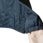 Load image into Gallery viewer, Vans Coaches Jacket Youth Large Black Snap Front Windbreaker Streetwear
