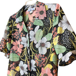 Load image into Gallery viewer, 🌼 BFA Classics Sheer Floral Button-Up Blouse – Size Small
