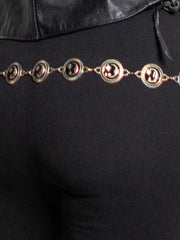 Load image into Gallery viewer, Moon Circles Belt
