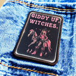 Load image into Gallery viewer, Giddy Up Witches patch
