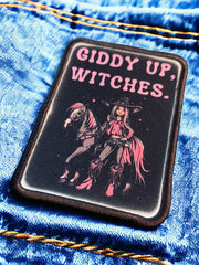 Load image into Gallery viewer, Giddy Up Witches patch
