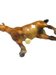 Load image into Gallery viewer, Breyer Clydesdale Foal Bluebell Model Horse Figurine Brown White Vintage