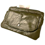 Load image into Gallery viewer, Olive Green English Leather Coin Purse – New
