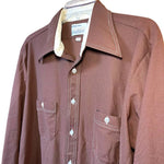 Load image into Gallery viewer, 1960s Vintage Arrow “Doubler Doubler” Brown Button-Up Shirt
