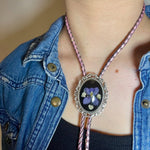 Load image into Gallery viewer, Pressed Flower Bolo Tie
