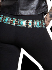 Load image into Gallery viewer, Western Turquoise Belt
