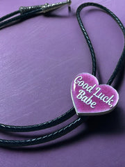 Load image into Gallery viewer, Good Luck, Babe Bolo Tie
