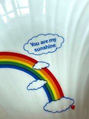 Load image into Gallery viewer, Vintage Papel California Rainbow You Are My Sunshine Shell Trinket Dish Japan