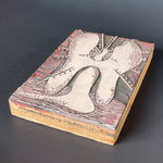 Load image into Gallery viewer, Vintage Signed Hand Carved Wood Printing Block Tooth Anatomy Art
