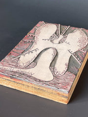 Load image into Gallery viewer, Vintage Signed Hand Carved Wood Printing Block Tooth Anatomy Art