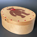 Load image into Gallery viewer, Vintage 10pc Wooden Teddy Bear Nesting Boxes Hand Painted Taiwan
