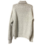 Load image into Gallery viewer, Alan Paine All Wool Chunky Ribbed Turtleneck Sweater Made in Hong Kong Size 44
