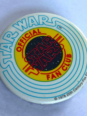 Load image into Gallery viewer, Vintage 1978 Star Wars Official Fan Club Pinback Button 20th Century Fox