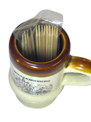 Load image into Gallery viewer, Vintage Williamsburg Virginia Governor’s Palace Mini Mug Toothpick Holder