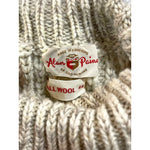 Load image into Gallery viewer, Alan Paine All Wool Chunky Ribbed Turtleneck Sweater Made in Hong Kong Size 44
