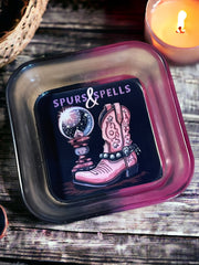 Load image into Gallery viewer, Spurs and Spells Mini Catch All Tray
