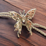 Load image into Gallery viewer, Silver Butterfly Bolo Tie
