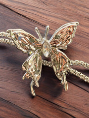 Load image into Gallery viewer, Silver Butterfly Bolo Tie
