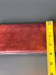 Load image into Gallery viewer, Vintage ROLFS Cowhide Leather Wallet Burgundy Oxblood Long Organizer Western