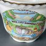 Load image into Gallery viewer, Vintage Rock City Gardens Lookout Mountain TN Cup Saucer Souvenir Set
