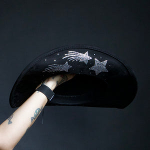 Black Celestial Cowboy Hat