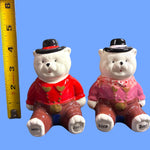 Load image into Gallery viewer, Winn-Dixie 2008 Collector Winn &amp; Dixie Western Bear Salt Pepper Shakers NIB
