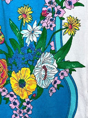Load image into Gallery viewer, Talbots Floral Button Front Cardigan Sweater Women’s Medium Blue - Lisa Lassi