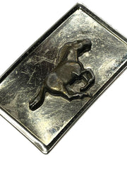 Load image into Gallery viewer, SOLD - Vintage Running Horse Belt Buckle | Silver-Tone Western Buckle - Lisa Lassi