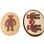 Load image into Gallery viewer, Vintage 10pc Wooden Teddy Bear Nesting Boxes Hand Painted Taiwan
