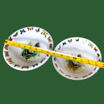 Load image into Gallery viewer, Butterfly Serving Bowl Set 2pc Vintage Cottage Garden Tabletop Unlimited
