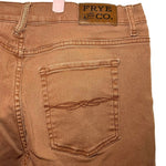 Load image into Gallery viewer, Frye &amp; Co Mens Jeans 34x32 Brown Straight Leg Stretch Denim Pants - Lisa Lassi
