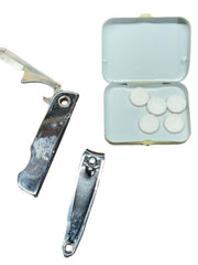 Load image into Gallery viewer, Vintage TWA Trans World Airlines Amenity Grooming Kit Unused Complete Set - Lisa Lassi