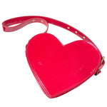 Load image into Gallery viewer, SOLD - Red Patent Leather Heart-Shaped Crossbody Purse - Lisa Lassi
