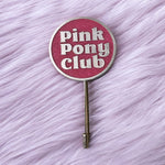 Load image into Gallery viewer, Pink Pony Club Hat Pin
