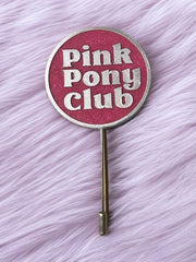 Load image into Gallery viewer, Pink Pony Club Hat Pin
