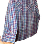 Load image into Gallery viewer, Wrangler Womens Pearl Snap Western Plaid Shirt Medium Long Sleeve - Lisa Lassi
