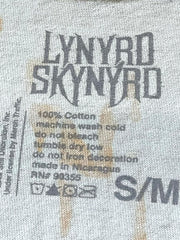 Load image into Gallery viewer, Lynyrd Skynyrd Free Bird Graphic Band Tee Size S/M Tie Dye Wash Rock T-Shirt - Lisa Lassi
