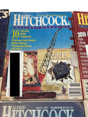 Load image into Gallery viewer, Lot of 6 Alfred Hitchcock's Mystery Magazine 1978-1987 Vintage Digest Set