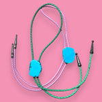 Load image into Gallery viewer, Turqoise Stone Bolo Tie
