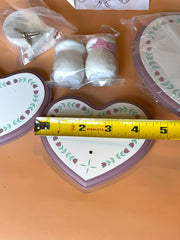 Load image into Gallery viewer, Vintage House of Lloyd Heart to Heart Wall Set 29-600 Candle Holders NIB