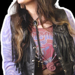 Load image into Gallery viewer, Black and Gold Bolo Tie
