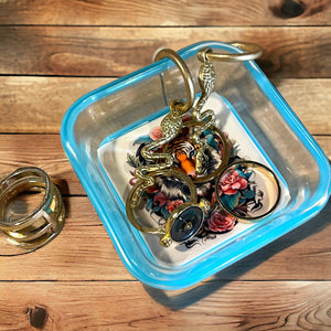 Floral Tiger Mini Catch All Tray