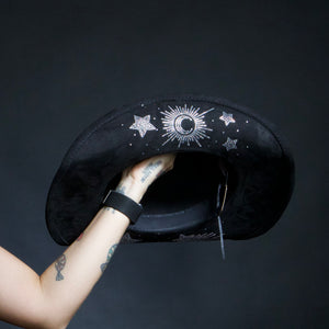 Black Celestial Cowboy Hat