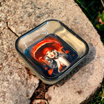 Load image into Gallery viewer, Mushroom Babe (red &amp; black) Mini Catch-All Tray
