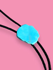 Load image into Gallery viewer, Turqoise Stone Bolo Tie
