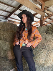 Load image into Gallery viewer, SOLD - Wrangler 82BK Black Western Dress Pants – 32x32
