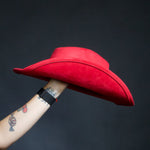 Load image into Gallery viewer, Red Heart Cowboy Hat
