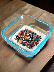 Load image into Gallery viewer, Floral Tiger Mini Catch All Tray

